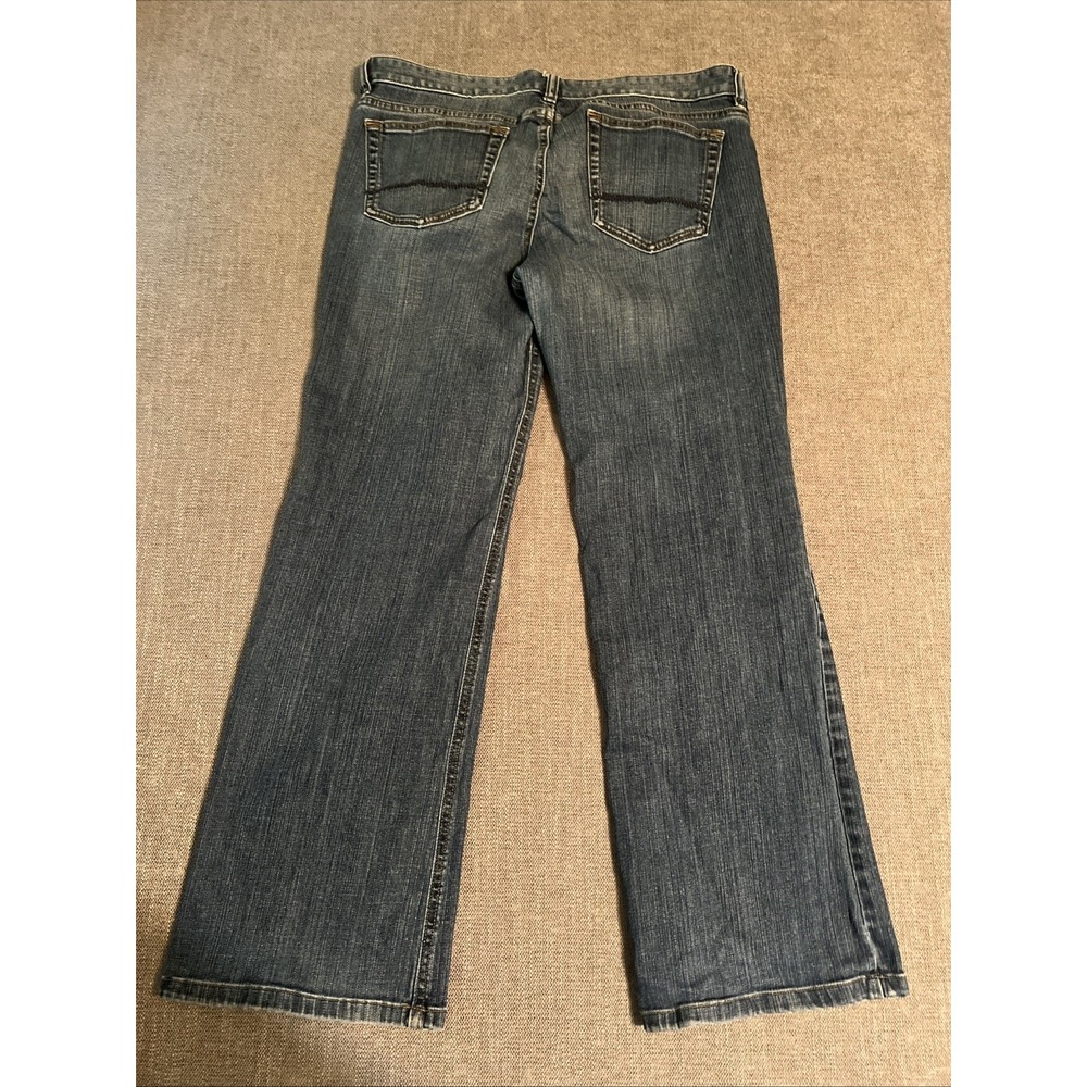 Lands End Low Rise Bootcut Jeans Mens SZ 33 X 31 - Picture 5 of 10
